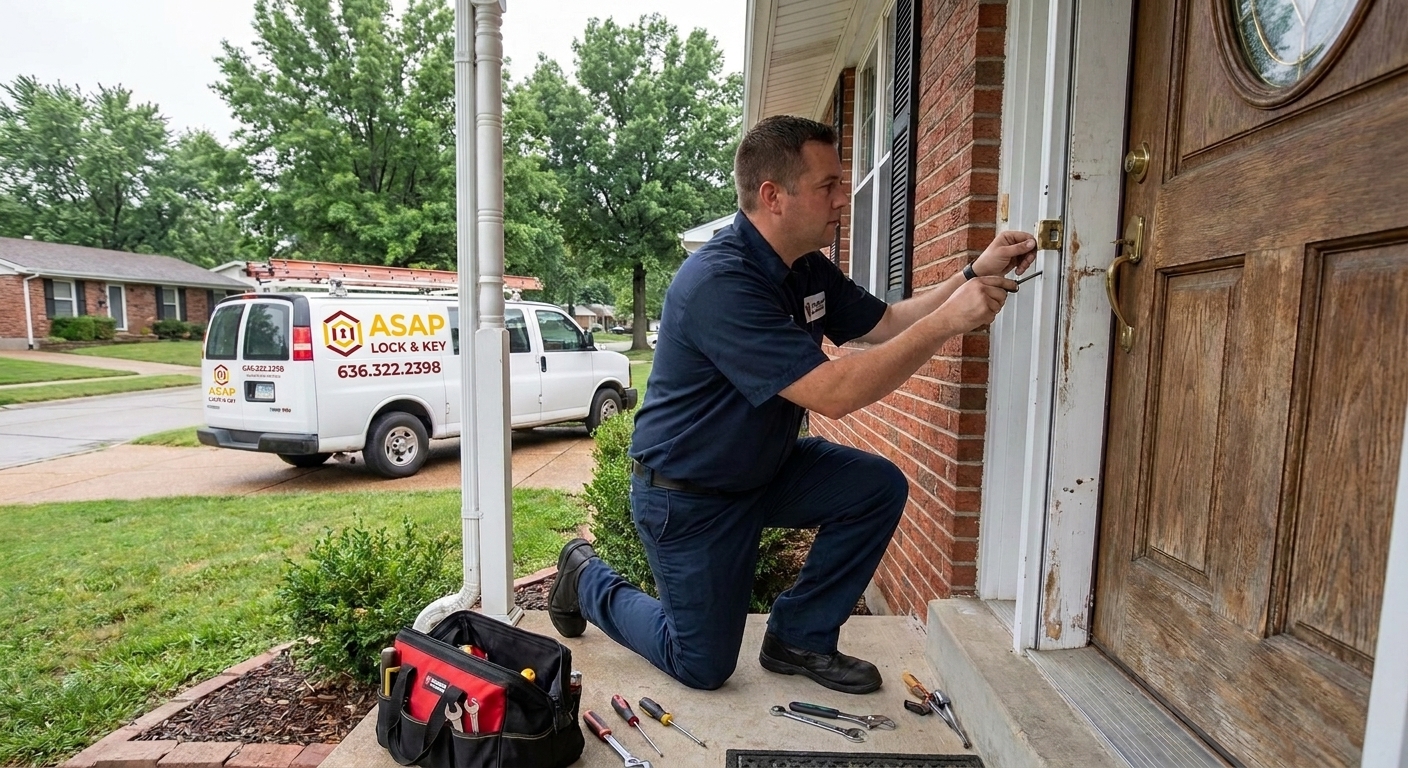 Can a Locksmith in St. Charles Fix a Door That Won’t Lock?