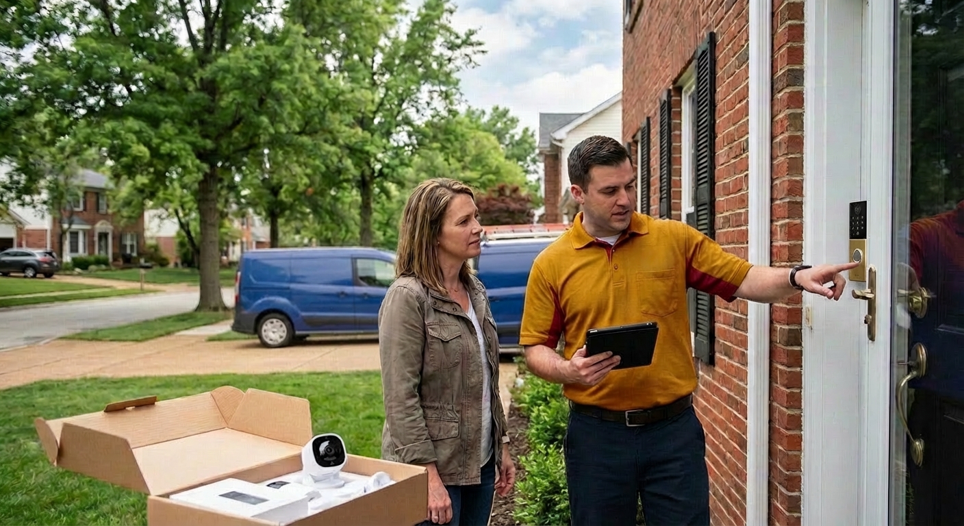 Home Security Upgrade in St. Charles