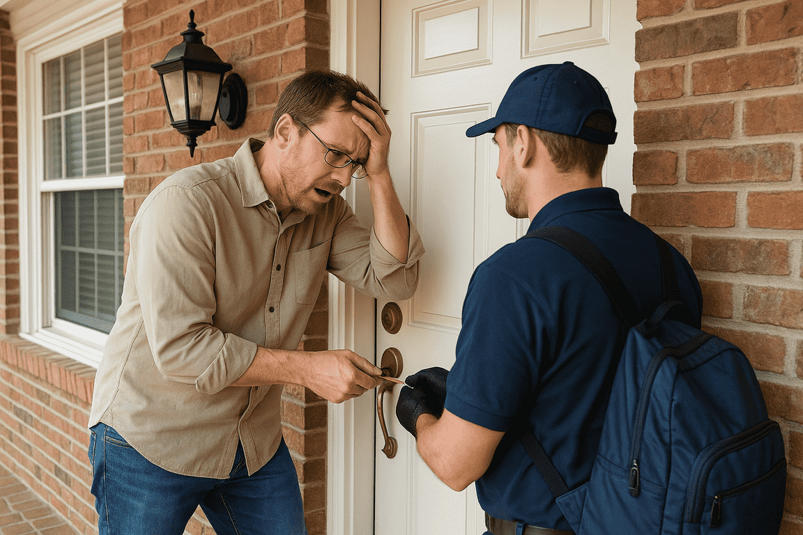 Getting Fast Help When Locked Out of Your St. Charles Home