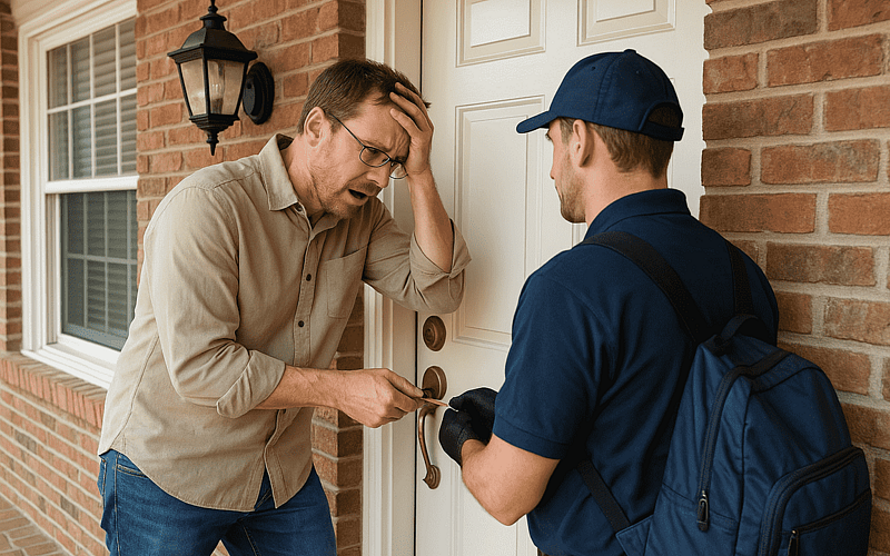 Getting Fast Help When Locked Out of Your St. Charles Home